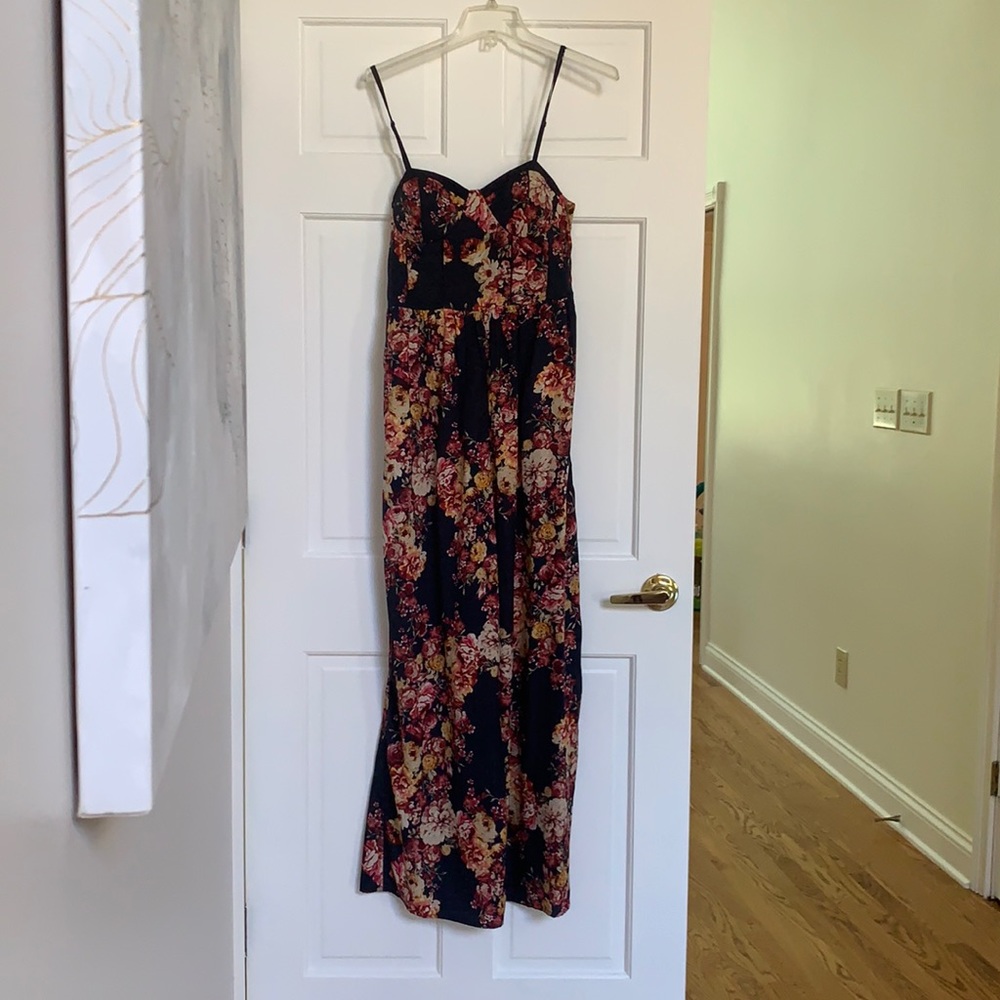 Band of gypsies floral jumpsuit size Large